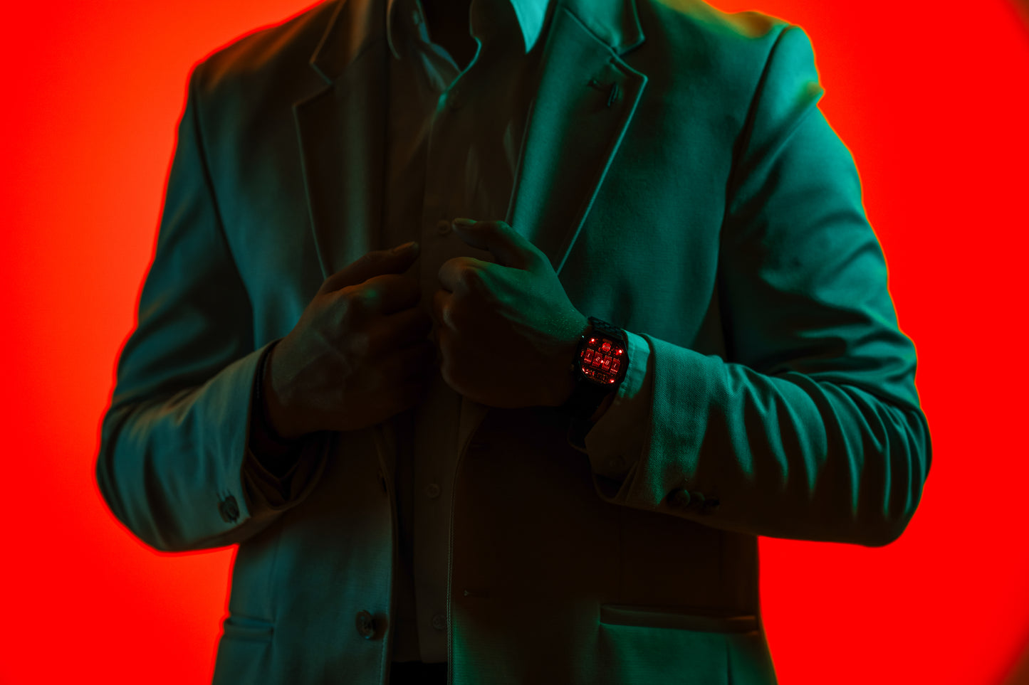 TimeRed Retro LED Watch - Model 2