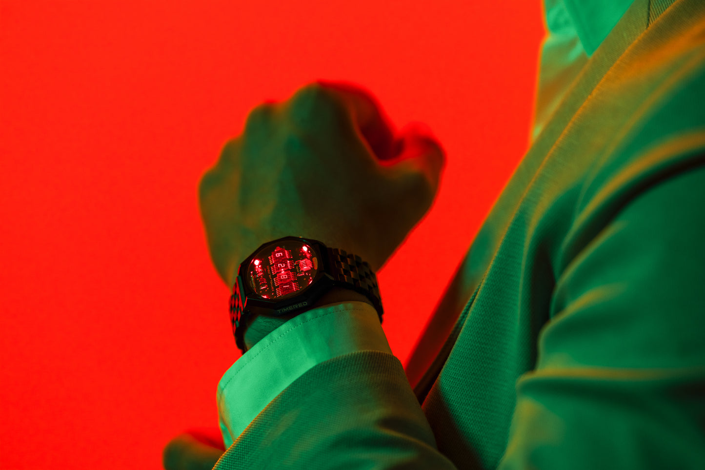 TimeRed Retro LED Watch - Model 2