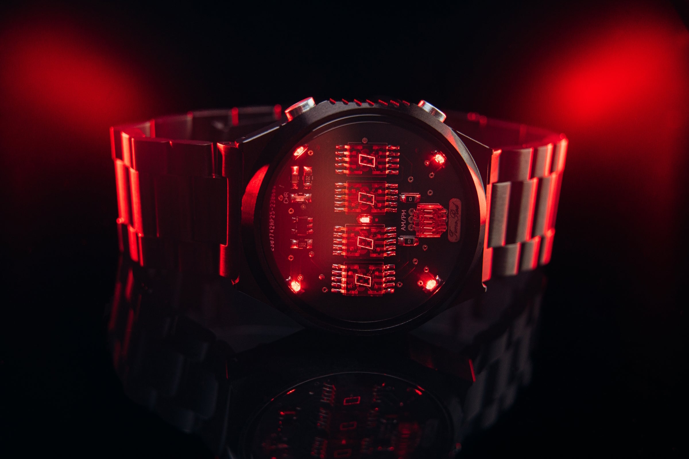 Times Led Watch TimeRed Retro LED Watch - Model 1